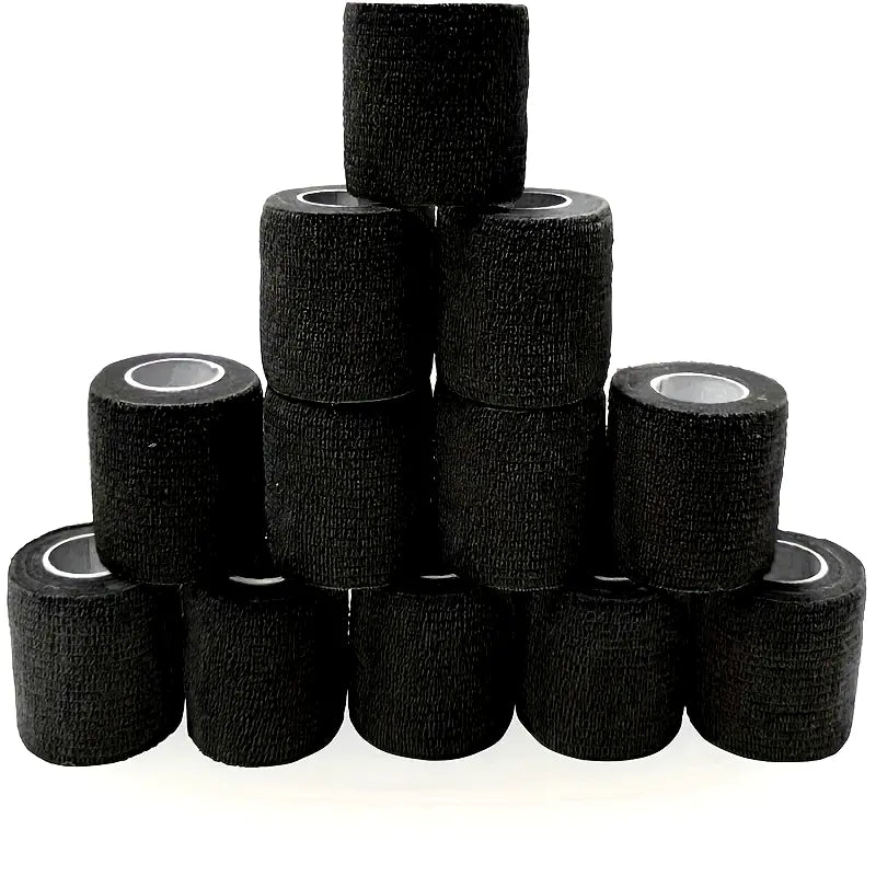 Elastic Self-Adhesive Bandage Wrap – Pack of 5 (2.5 cm × 4 m)