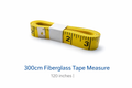 300cm Fiberglass Tape Measure