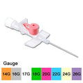 IV Cannula with Port & Wings-Singles